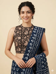 Kalamkari Hand Block Printed Blouse