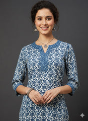 Indigo Dyed Kurti