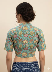 Kalamkari Hand Block Printed Blouse