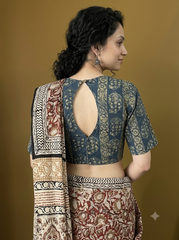 AJRAKH Hand Block Printed Blouse