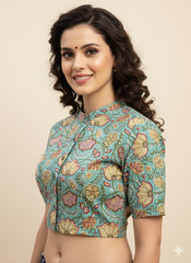 Kalamkari Hand Block Printed Blouse