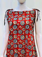Kalamkari Noodle Strap Dress