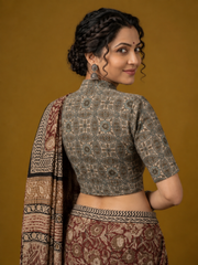 AJRAKH Hand Block Printed Blouse