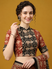 Kalamkari Hand Block Printed Blouse