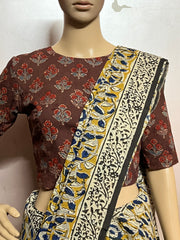 AJRAKH Hand Block Printed Blouse l