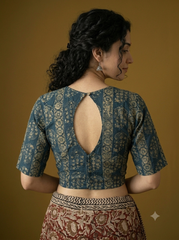 AJRAKH Hand Block Printed Blouse