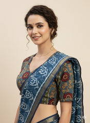 Kalamkari Hand Block Printed Blouse