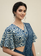 Khadi Indigo Blouse