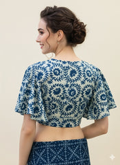 Khadi Indigo Blouse