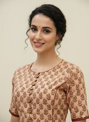 Basant Round Neck Blouse