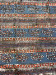 AJRAKH Hand Block Printed Fabric