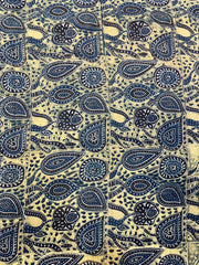 AJRAKH Hand Block Printed Buti Fabric