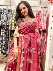 Maheshwari Silk Saree