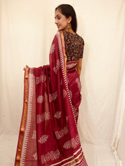 Maheshwari Silk Saree