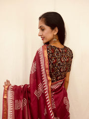 Maheshwari Silk Saree
