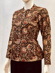 Kalamkari Hand Block Printed Top