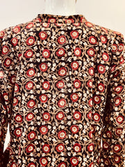 Kalamkari Hand Block Printed Top