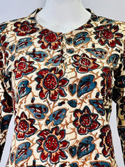 Kalamkari Hand Block Printed Top