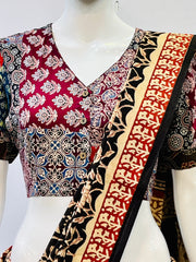 Ajrakh Patchwork Blouse