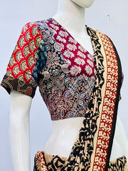 Ajrakh Patchwork Blouse