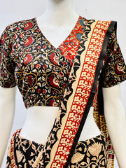 Kalamkari Angrakha Blouse
