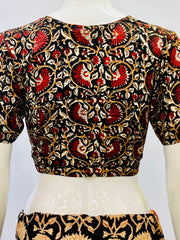 Kalamkari Angrakha Blouse