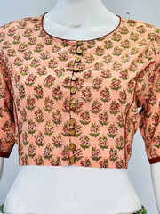 Basant Round Neck Blouse