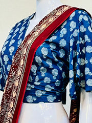 Modal Ruffle Sleeve Blouse