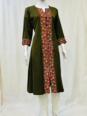 Khadi Cotton Flex Plain Kurti