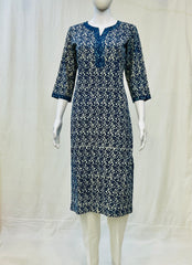 Indigo Dyed Kurti