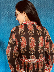 Hand Block Kalamkari Dress