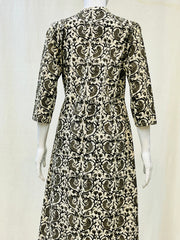 Black Kalamkari Kurti