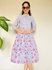 Hand Block Printed Dress