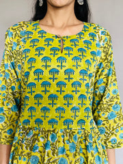 Sanganeri Print Kurti