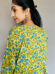 Sanganeri Print Kurti