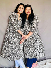 Black Kalamkari Kurti