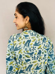 Ajrakh Dabo Printed Kurti