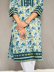 Ajrakh Dabo Printed Kurti