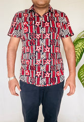 Men's Hand Block Printed Shirt