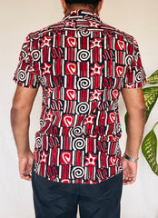 Men's Hand Block Printed Shirt