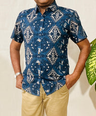 Men's Ajrakh Printed Shirt