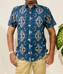 Men's Ajrakh Printed Shirt