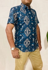 Men's Ajrakh Printed Shirt