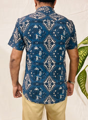 Men's Ajrakh Printed Shirt