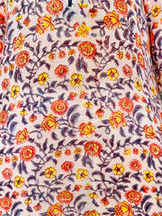 Hand Block Printed Mul Cotton Kurti