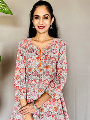 Sanganeri Print Kurti