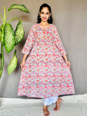 Sanganeri Print Kurti