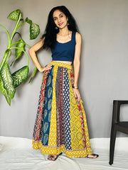 Ajrakh Printed Anarkali Skirt