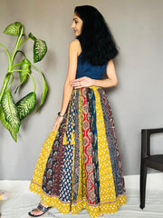 Ajrakh Printed Anarkali Skirt