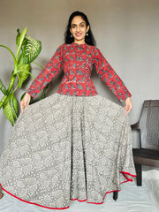 Kashish Printed Circular Skirt
